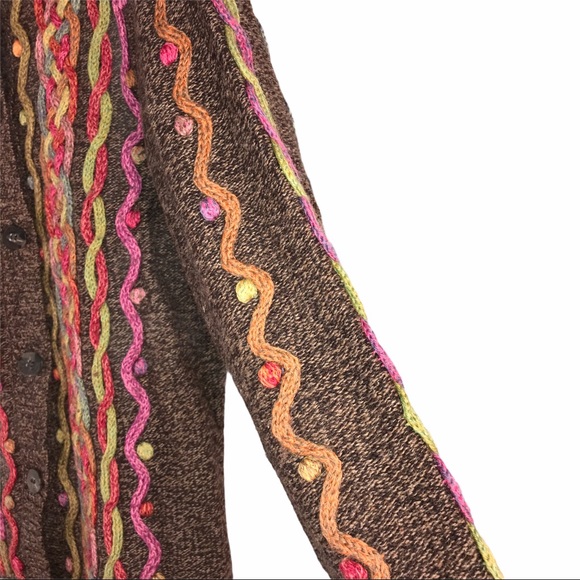 Talbots Embroidered Cardigan - Picture 6 of 12